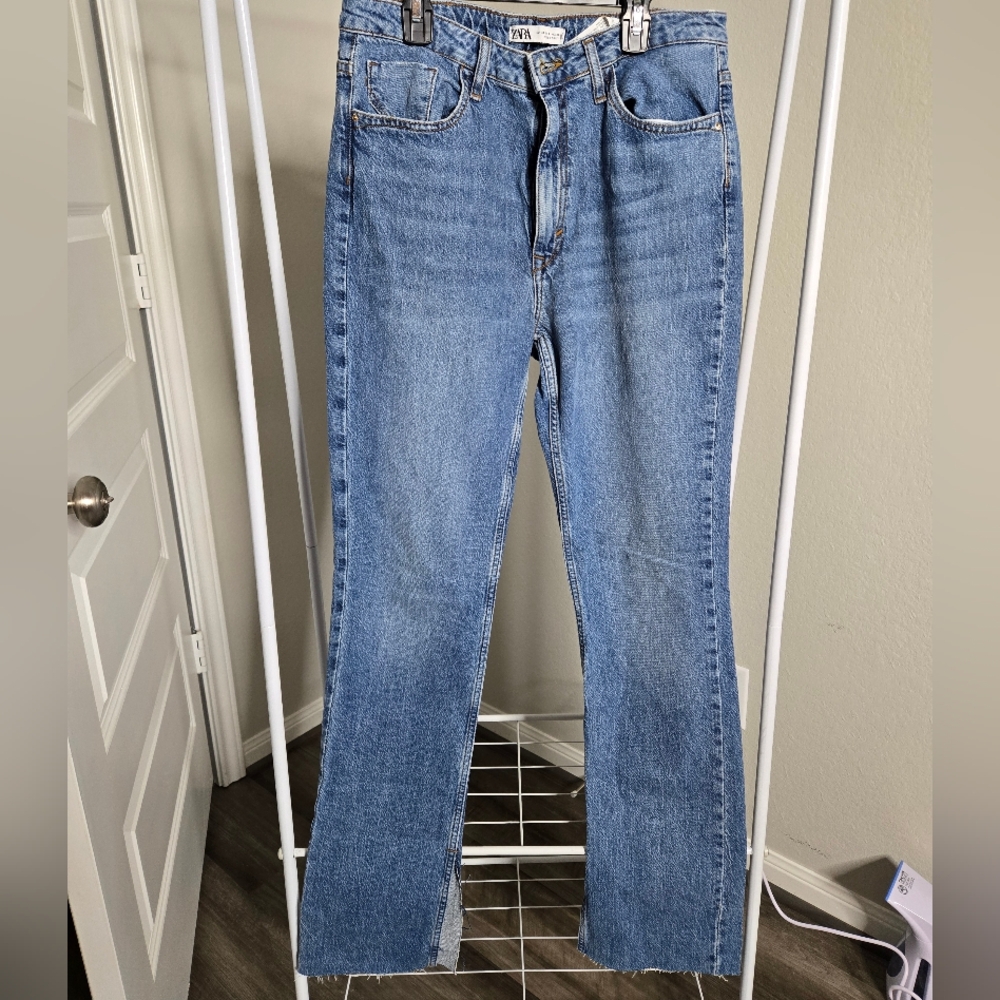 Zara Light Blue Bootcut Jeans